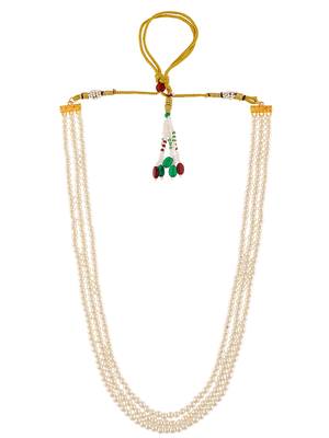 Brass gold-plated layered necklace 4