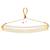 Gold-plated pearls choker necklace