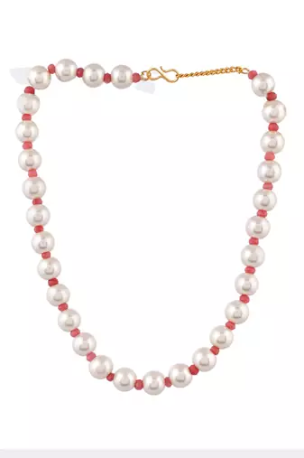 Brass gold-plated layered necklace