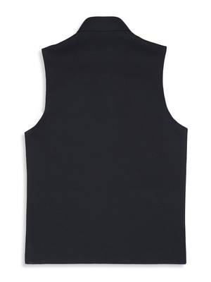 Royal sleeveless nehru jacket - navy blue 2