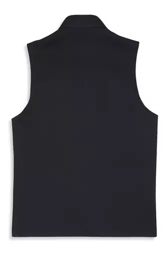 Royal sleeveless nehru jacket - navy blue