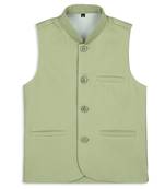 Ethnic nehru jacket - pista green