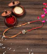 Bhaiya Rakhi with roli and chawal