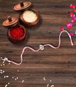Bhaiya Rakhi with roli and chawal