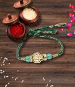 Bhaiya Rakhi with roli and chawal