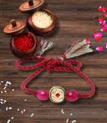 Bhaiya Rakhi with roli and chawal