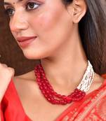 Multicolor layered necklace