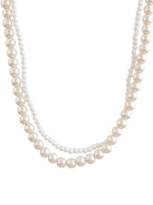White Pearl handcrafted necklace 2