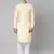 Yellow banarasi jacquard kurta set