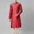 Maroon silk embroidery kurta set