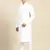 White fine cotton kurta set