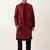 Maroon ombre layered kurta set