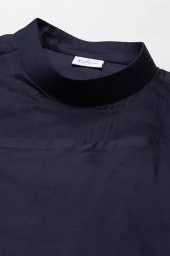 Navy pleated kurta set