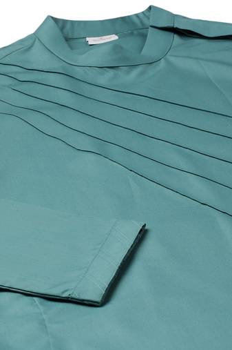 Turquoise pintux kurta set