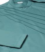 Turquoise pintux kurta set