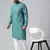 Turquoise pintux kurta set