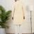 Yellow  chikankari kurta set
