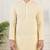 Yellow  chikankari kurta set