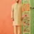 Fawn embroidered kurta set
