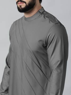 Grey pintux kurta set 5