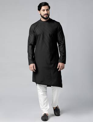Black pintux kurta set 2