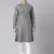 Grey pleated cotton kurta set