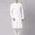 White cotton dori embroidery kurta set
