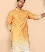 Ombre printed kurtas for men