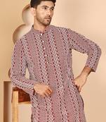 Embroidered cotton kurtas