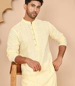 Embroidered cotton kurtas