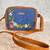 Boxy Thread and Bloom Denim Bag