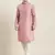 Old rose cotton dori embroidered kurta