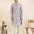 Lavender sequin kurta set