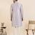 Lavender sequin kurta set