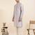 Lavender sequin kurta set