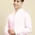 Light pink fine cotton kurta set
