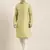 Begish green cotton dori embroidered kurta