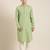 Light green embroidered kurta set