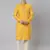 Mustard embroidered kurta set