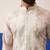 Floral embroidered ceremonial kurta set