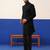 Jiggar thakkar in plain simmer black kurta set