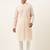 Pastel pink chikankari kurta set
