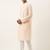Pastel pink chikankari kurta set