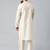 Ivory jacquard chanderi silk kurta set