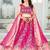 Pink Chinon Sequins Embroidered Lehenga Choli With Dupatta