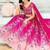Pink Chinon Sequins Embroidered Lehenga Choli With Dupatta