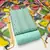 Green cotton jacquard salwar suit material with multicolor cotton dupatta