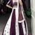 Wine Pure Cotton Mirror Work Navratri Wear Lehenga Choli