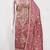 Dusty rose pink jalpari silk embroidered salwar suit material with santoon bottom