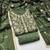 Green jalpari silk embroidered salwar suit material with santoon bottom
